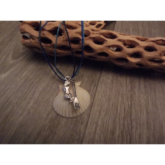 Dinglehopper Mermaid Ariel Necklace Fork - Picture 4 of 8